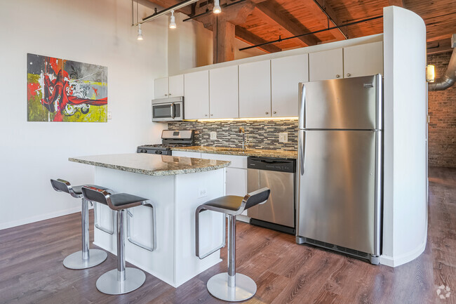 1 BR, 1 BA - Kitchen - Lake Street Lofts