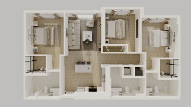 Interior Photo - Gardens Residences