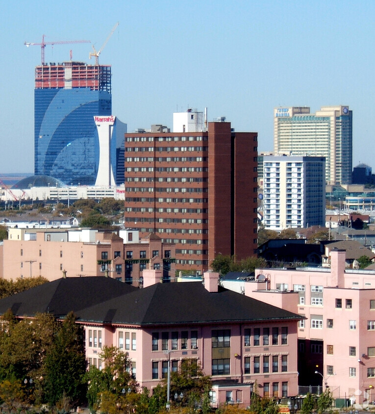 Vista desde el sudoeste - New York Avenue Apartments