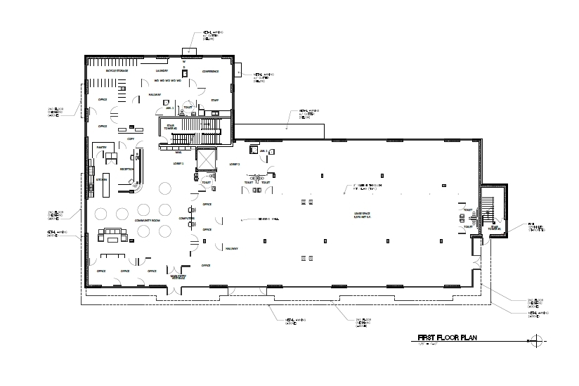 Plano de planta - Saint Margaret's Place