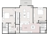 2 Bedroom 2 Bathroom - Split