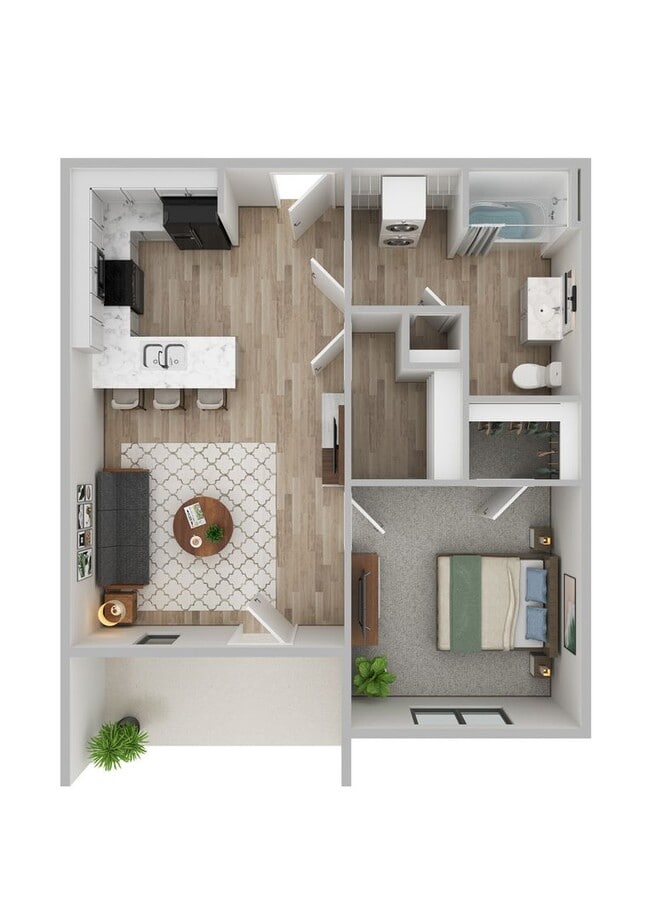 Interior Photo - The Banks Apartments