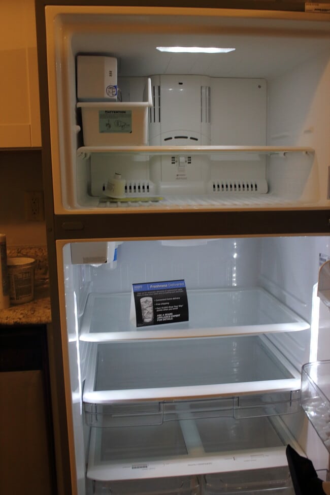 Largest capacity fridge/freezer - 573 Innkeeper Ln