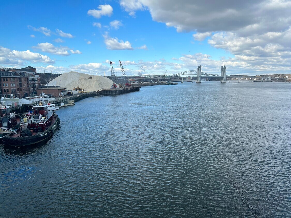 Vista real del río Piscataqua - 61 Bow St