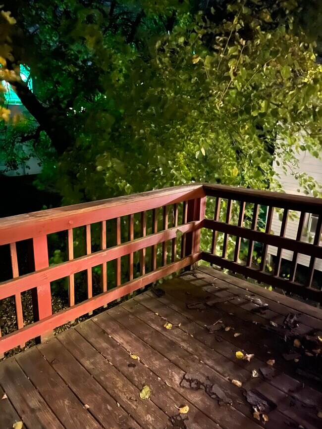 Back Deck - 435 W 9th St