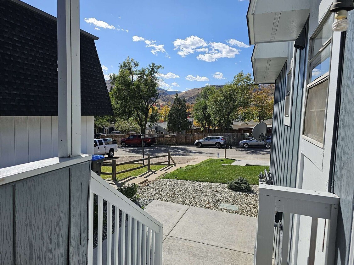 View from deck - 329 N Columbine St