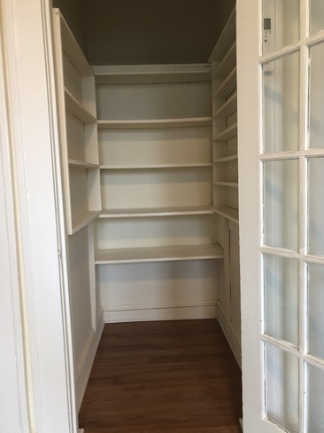 Walk-in closet/pantry off the kitchen - 267 Lanza Ave