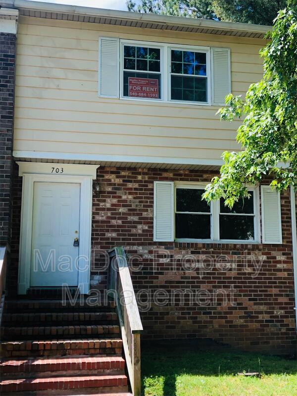 703 Olde Dr, Fredericksburg, VA 22405 Townhouse for Rent in