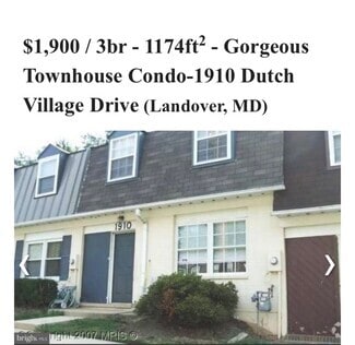 Front Entrance - 1910 Dutch Village Dr