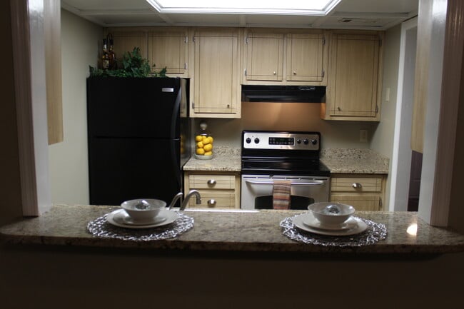 Cozy two bar stools counter top. - 3730 Old Flowery Branch Road