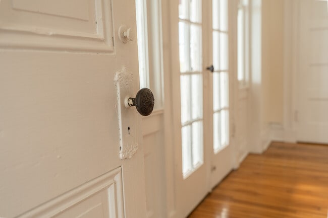 French Doors to Sunporch - 202 Lafayette St