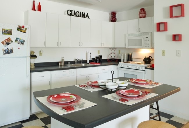 Apartment Kitchen - Orchard Trails