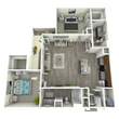 Two Bedroom / Two Bath