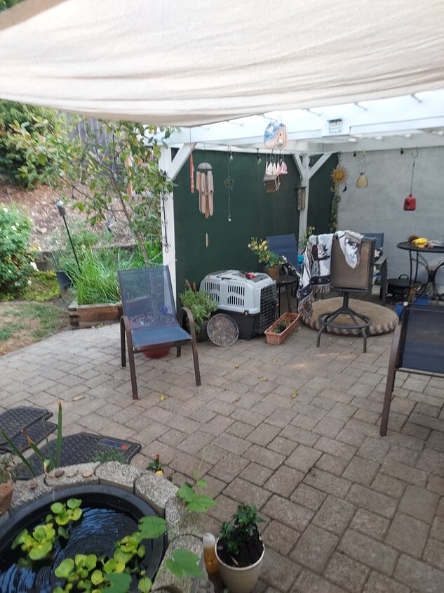 Gazebo for outdoor entertainment. - 1357 Cathlamet Ct NW
