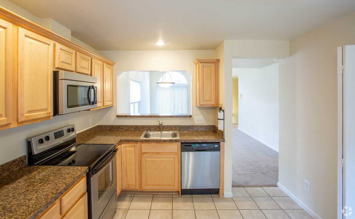 2 BR, 2 Bath Apartment / Kitchen - The Brooke by OneWall