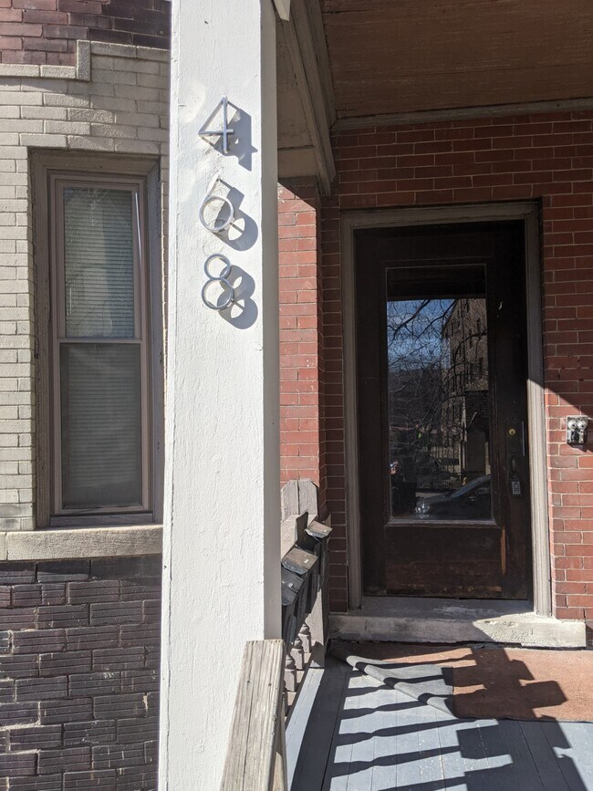 Entrance to Home - 468 Prentis St