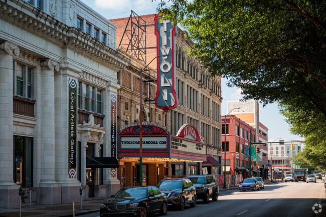 The Tivoli is a City Center staple for stage performances and events.