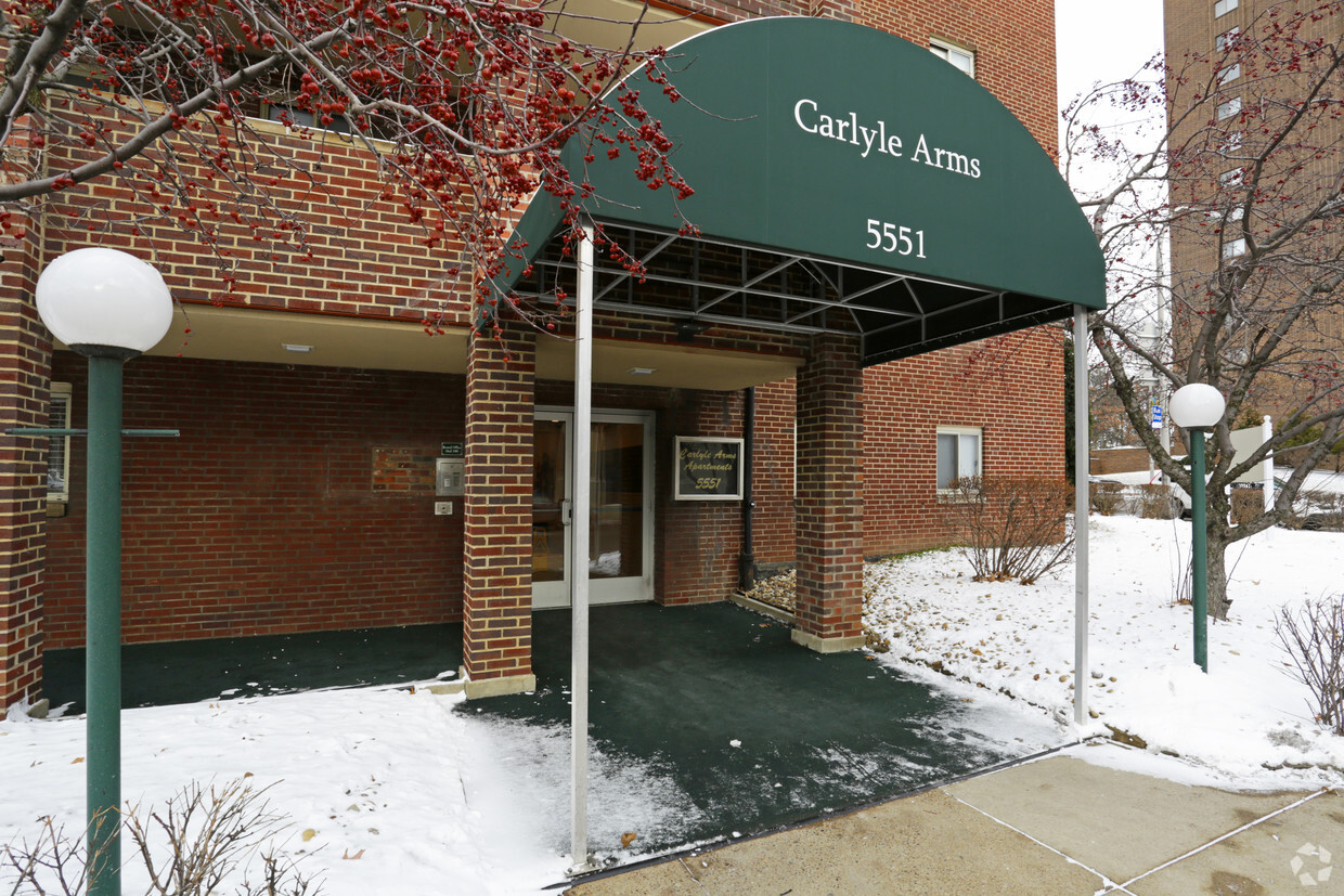 Entrance - Carlyle Arms Apartments