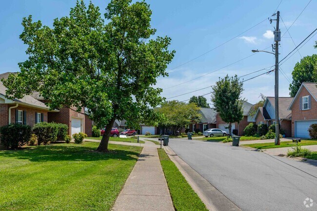Sidewalks are abundant for locals to walk around the streets in Bellevue.
