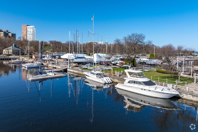 Residents of the Lower East Side can dock their boats in the McKinley Park Marina.