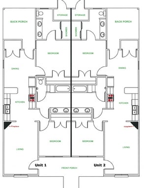 2BR/2BA - Hampton Village