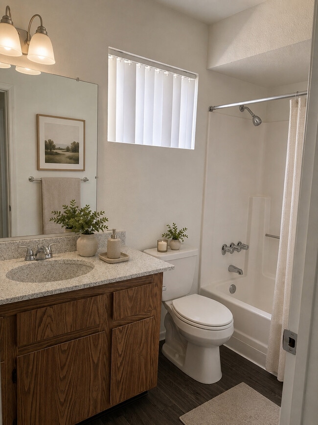 1BR Bathrooom - Fountain Place