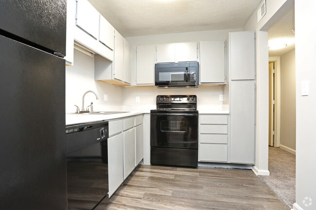 1HAB, 1BA - 863 ft² - Cocina - Ashby Apartments