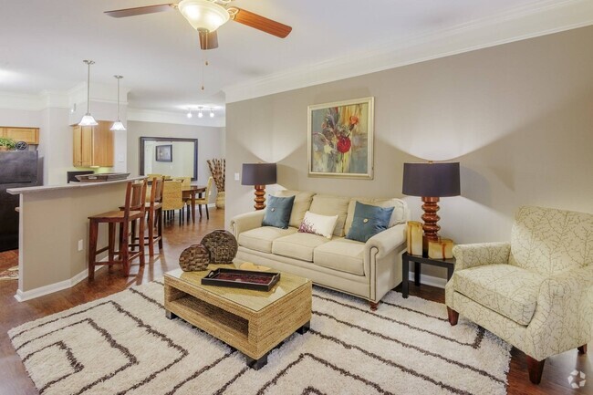 Spacious Living Room - Carrington at Champion Forest Apartments