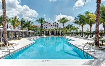 Resort Style Pool with Private Cabanas and Expansive Sunning Deck - Atlantico at Alton