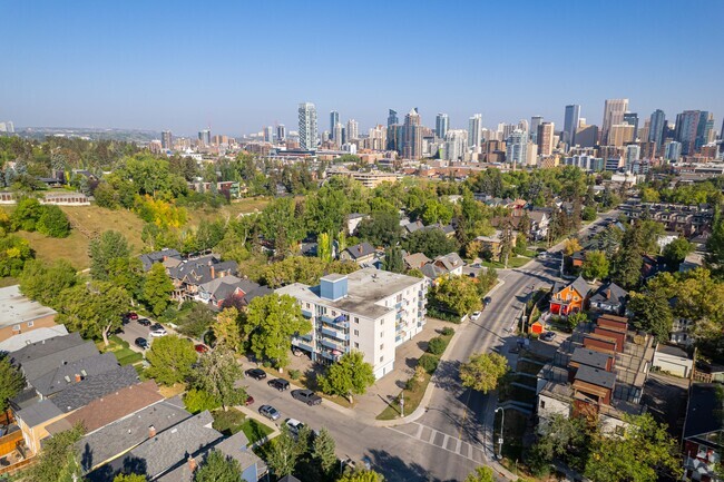 Aerial Photo - Harvard Towers