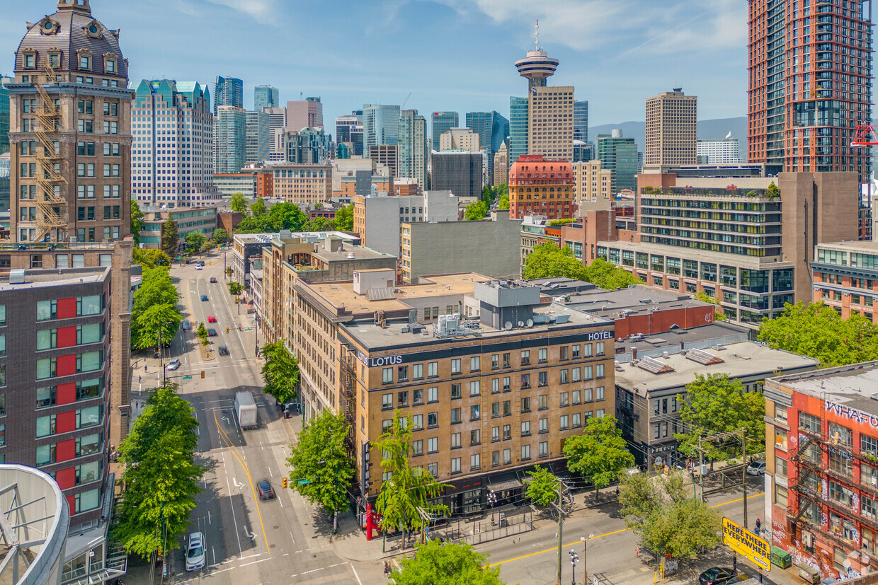 Aerial Photo - Alma @ Gastown Vancouver