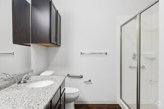 1BR, 1BA - 773SF - Bathroom - The Nightingale at Goodnight Ranch - After 55