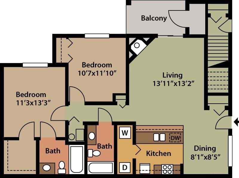 Highlands of Heritage Woods – 2 Bedroom