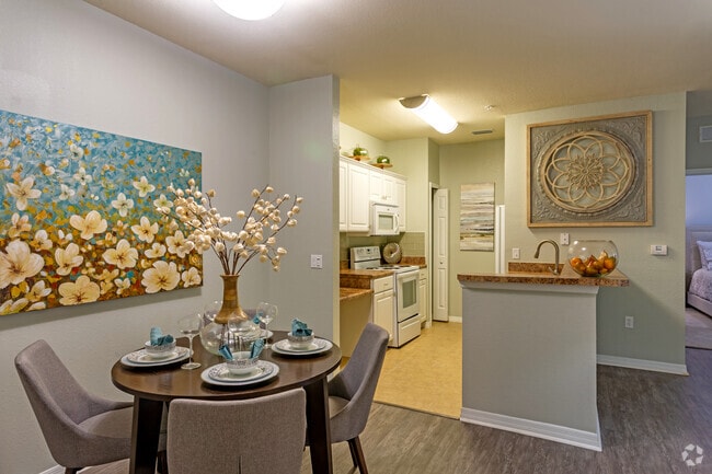 2BR, 2BA- Dining/Kitchen - The Hills at Capital City