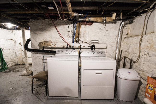 Shared washer and dryer in basement - 2008 Crafton Boulevard