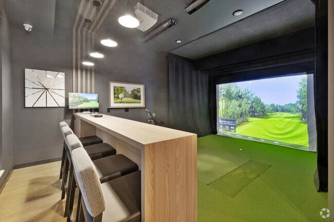 Golf Simulator - Avalon Apartments & Townhomes