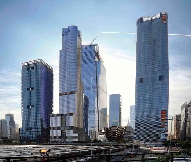 The Hudson Yards skyline
