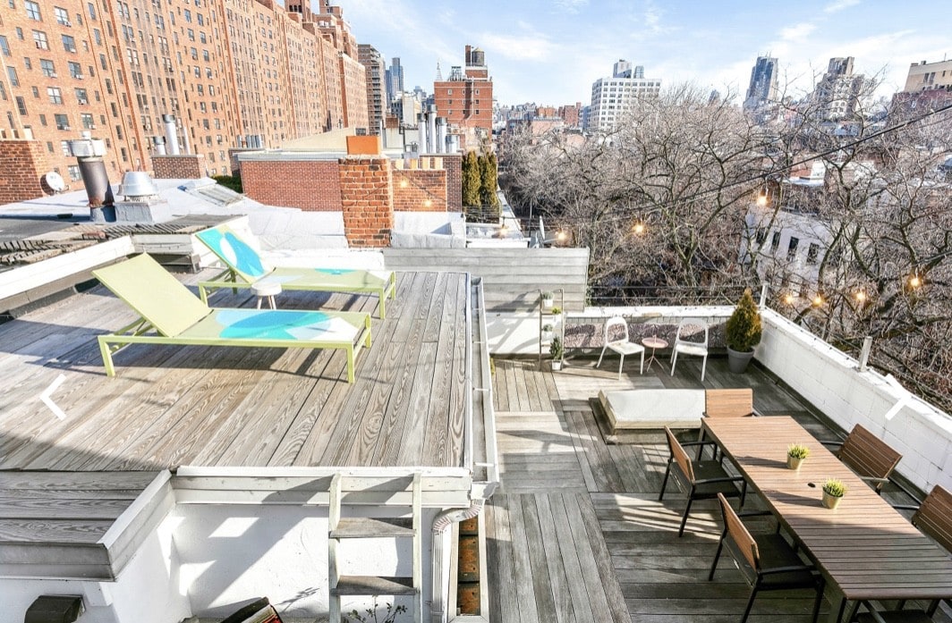 Private roof deck - 468 W 23rd St