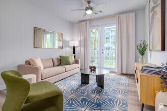 A1 - 1BR, 1BA - 740SF - Living Room - The Winslow Residences