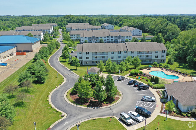 Aerial - Pebblebrook Apartments