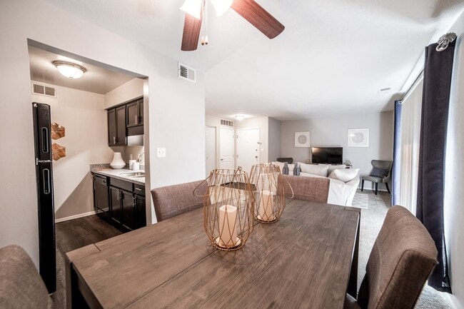 Open-Concept Dining and Living Room at Chelsea Village - Chelsea Village