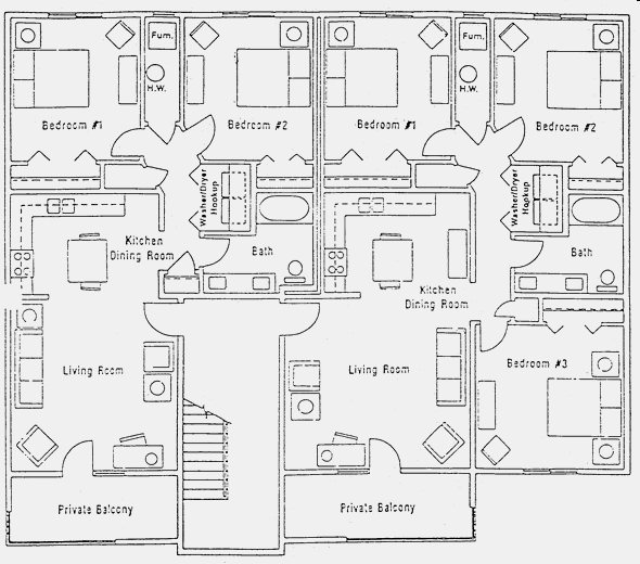 2HAB/2BA - Chateau Royale Apartments