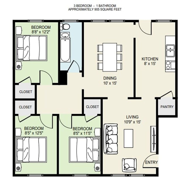 Interior Photo - Landmark Square Apartments