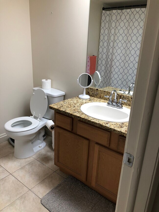 Updated bathroom vanity with granite countertop - 2247 Walton Blvd, Unit #60