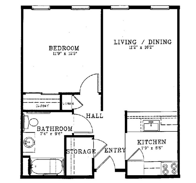 1HAB/1BA - Quail Hollow