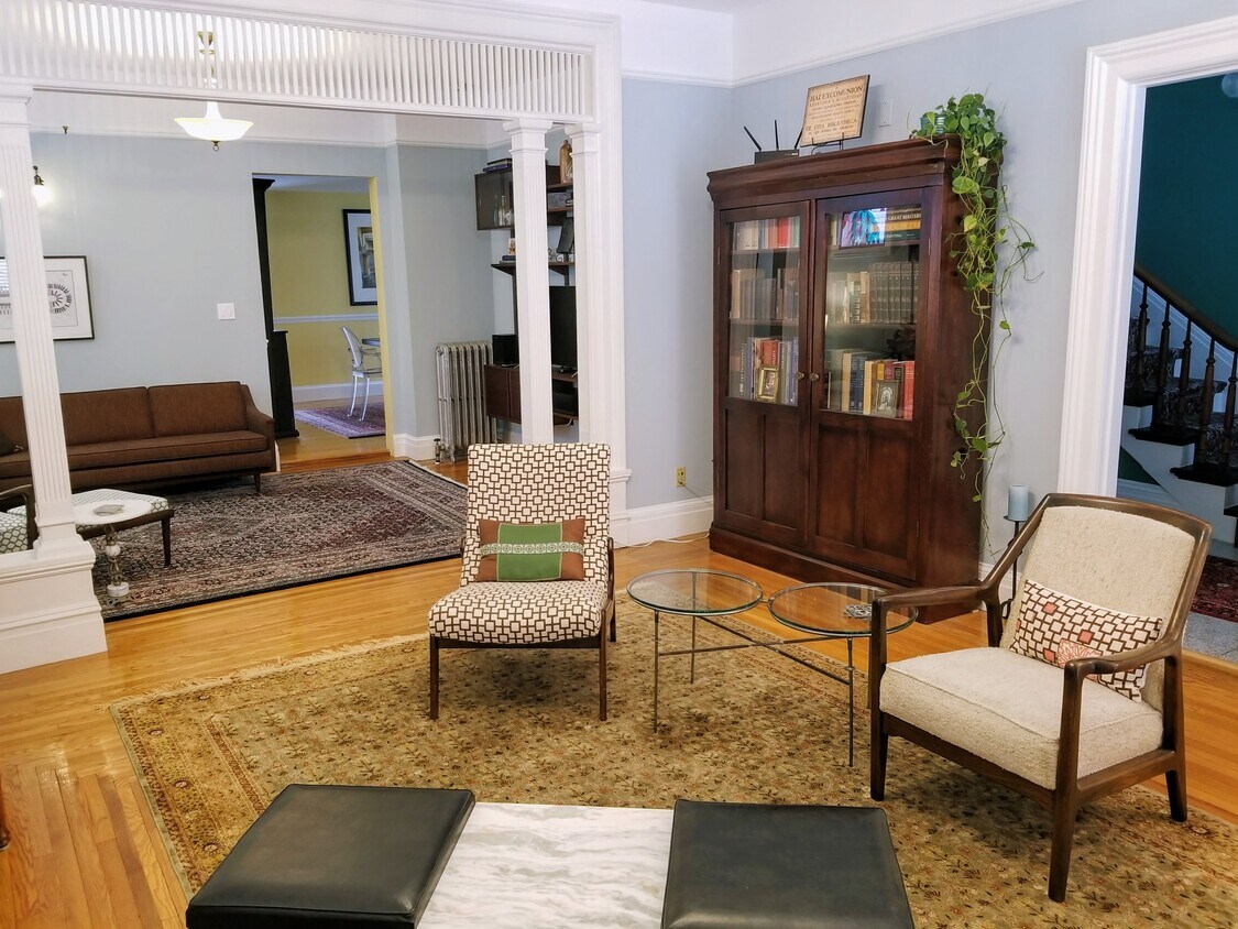 Parlor/Living room area - 419 E Seneca St