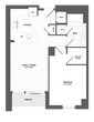 1 Bed/1 Bath-1M