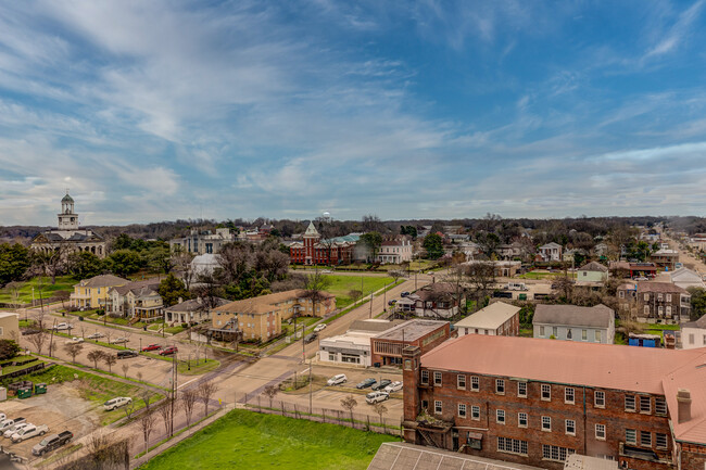 La vista con vista de la Old Courthouse y Yazoo - The Vicksburg