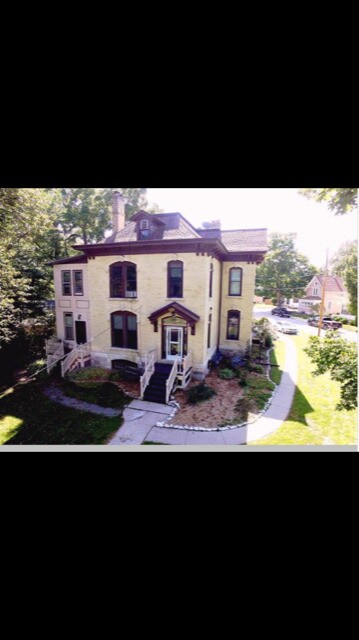 front of home - 609 E Broadway