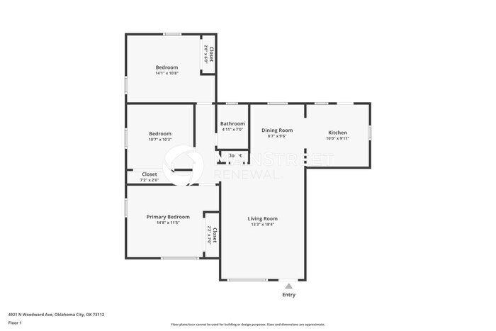 Foto principal - 3 Bedroom Pet-Friendly Home in OKLAHOMA CI...